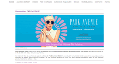 Desktop Screenshot of parkavenue-salon.com